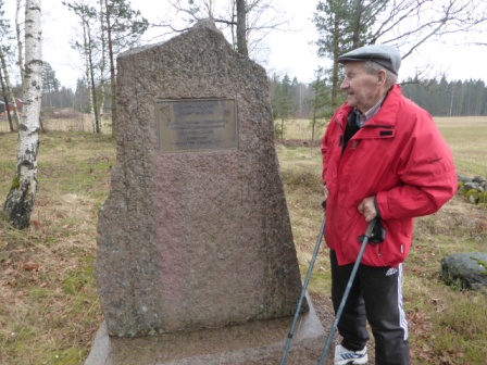 Håkon Heum på slipplassen på Gjelsås i Stokke våren 2016. (Foto. Thomas Nilsen) 