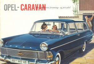 Tore O. Hem kjøpte i 1970 en brukt Opel Olympia Caravan 1962-modell. Denne hadde blitt levert åtte år tidligere av Bergans Auto. Bilen er fortsatt i hans eie og går som om den var ny.(Foto: Thomas Nilsen) 