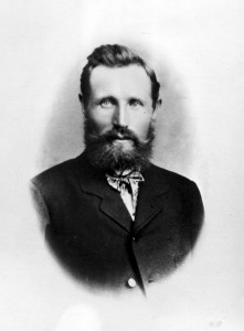 Kaptein Even Tollefsen (1841-1897) (Foto: Asgeir Th. Larsen. Utlånt av Slottsfjellsmuseet) 