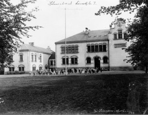 Holmestrand Døveskole (Digitalarkivet)