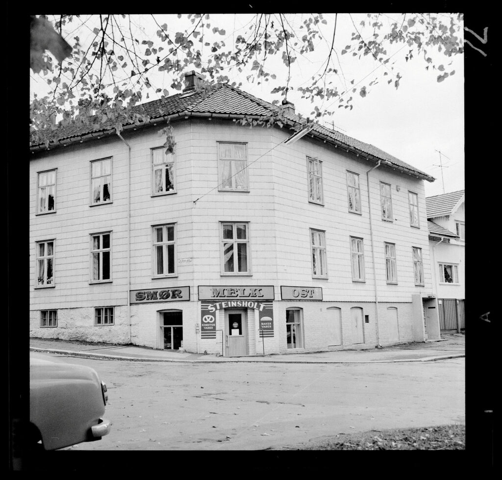 Øvre Langgate 9 i Tønsberg 1968.