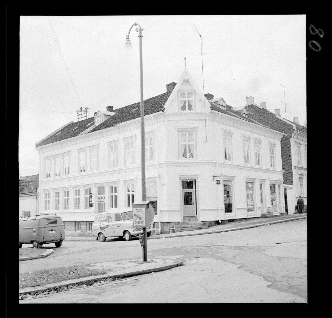 Øvre Langgate 14 i Tønsberg 1968.