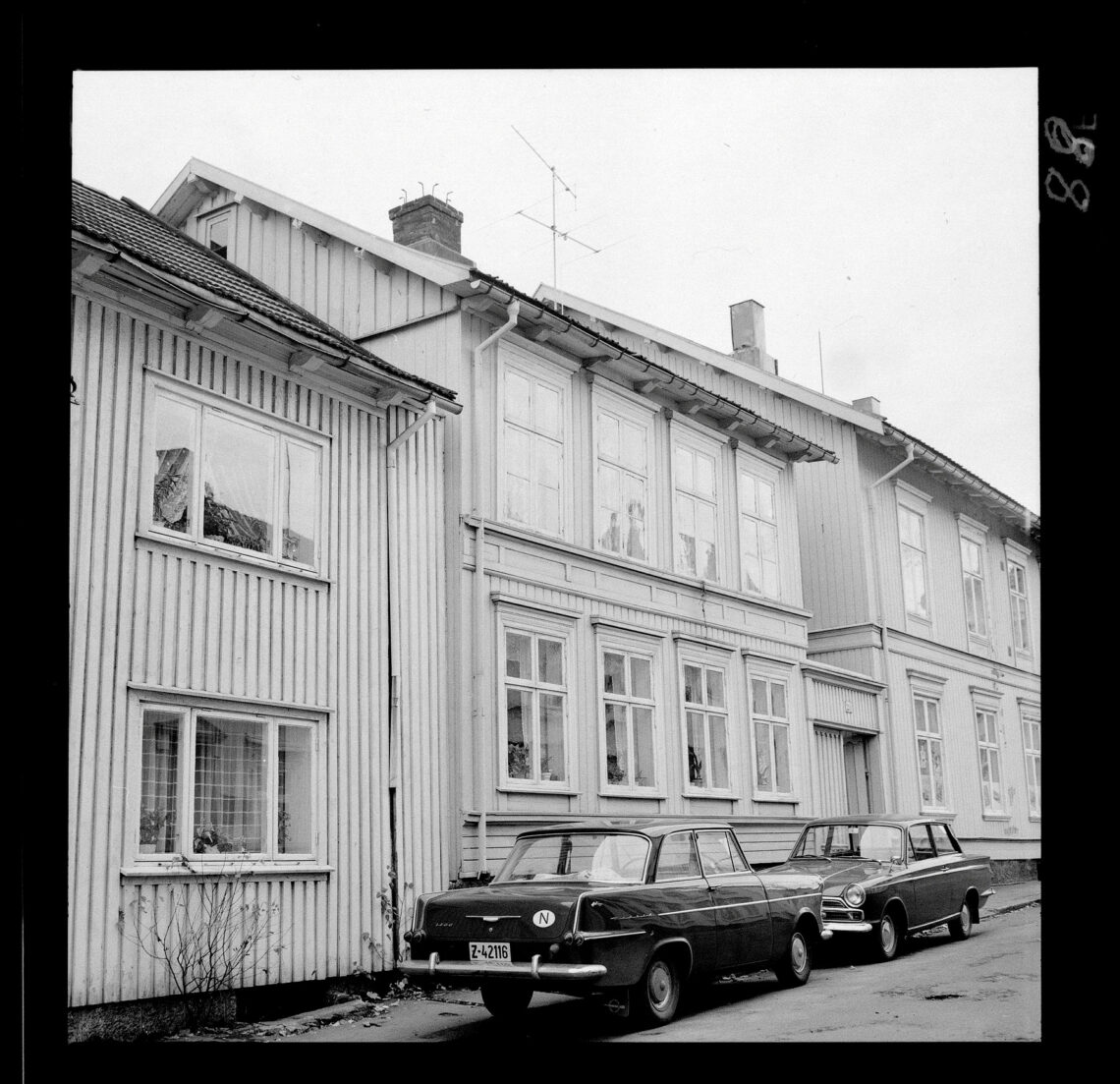 Øvre Langgate 26 i Tønsberg 1968.