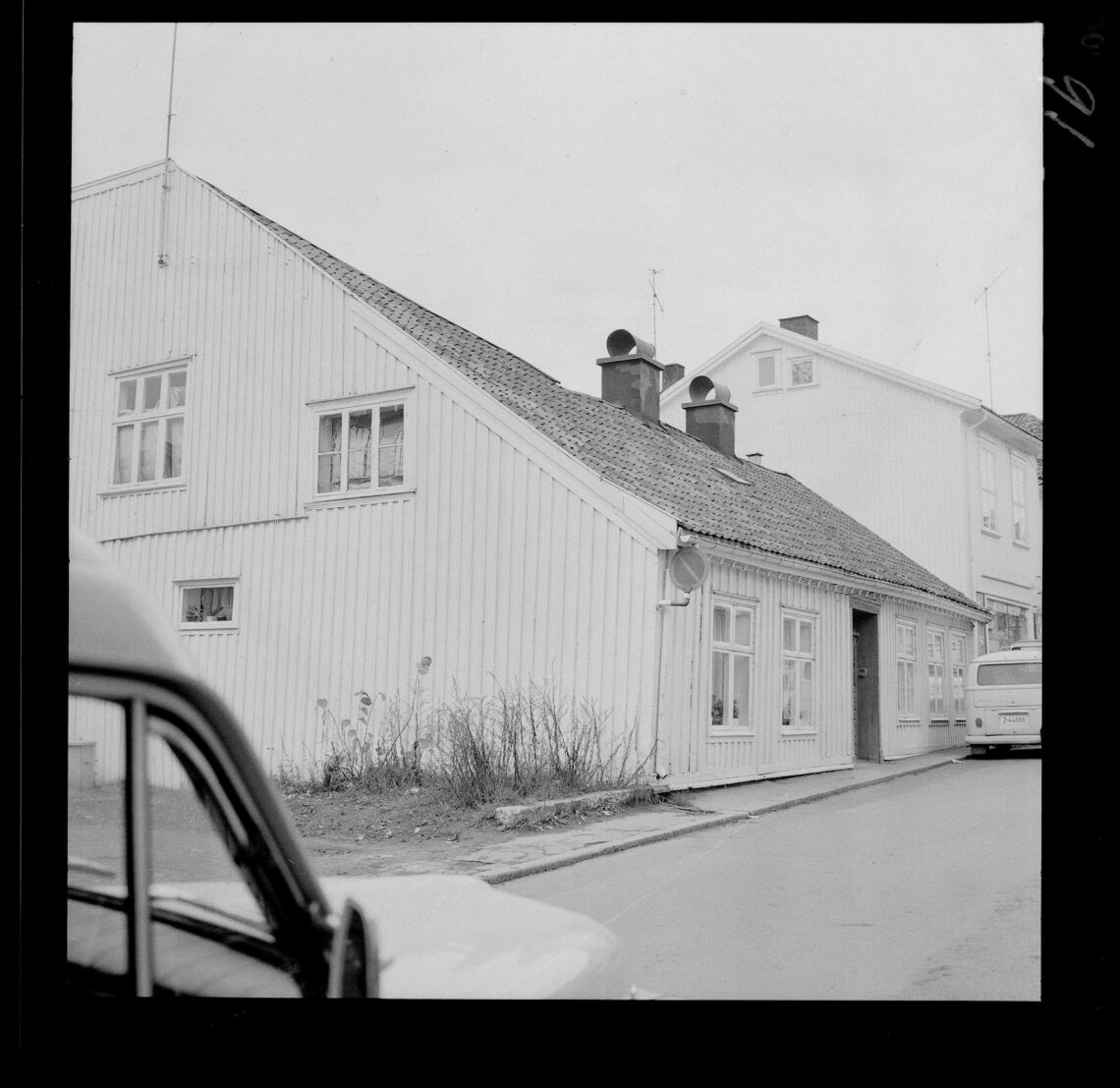 Øvre Langgate 30 i Tønsberg 1968.
