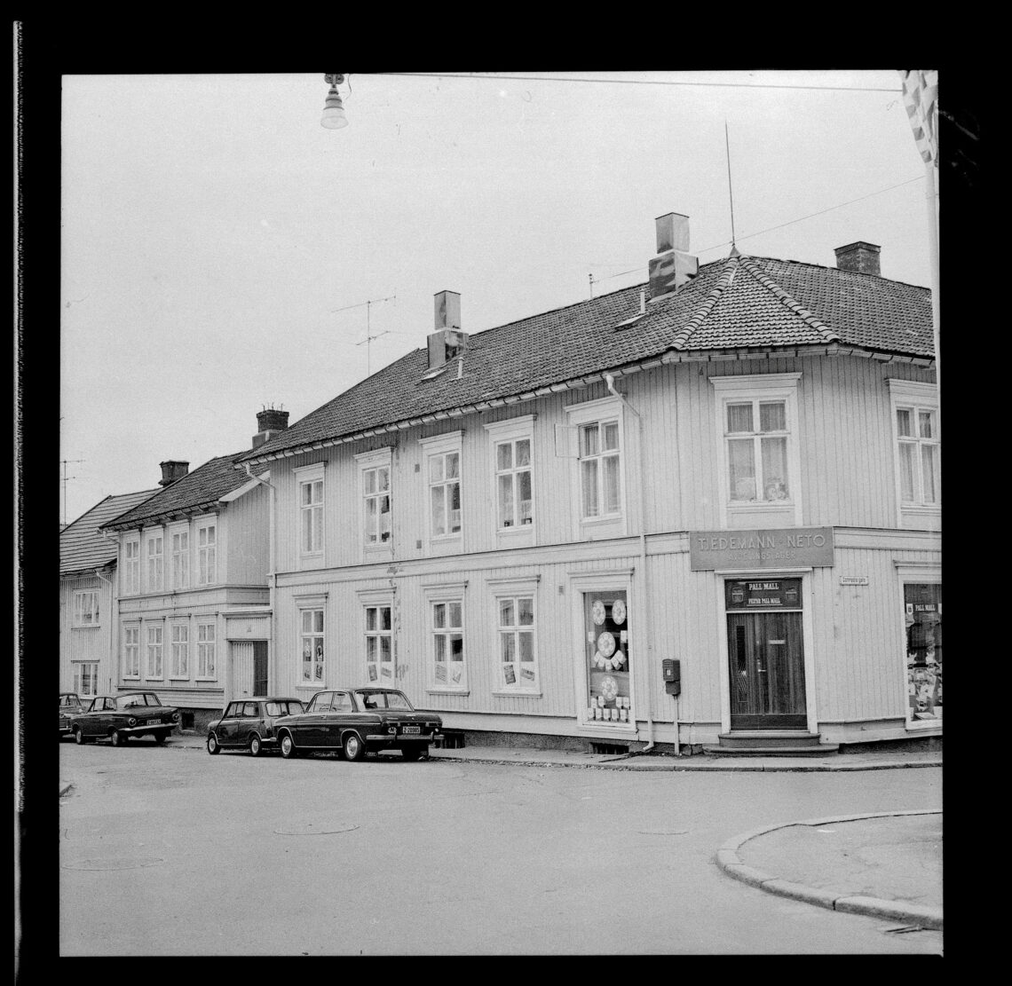 Øvre Langgate 26 i Tønsberg 1968.