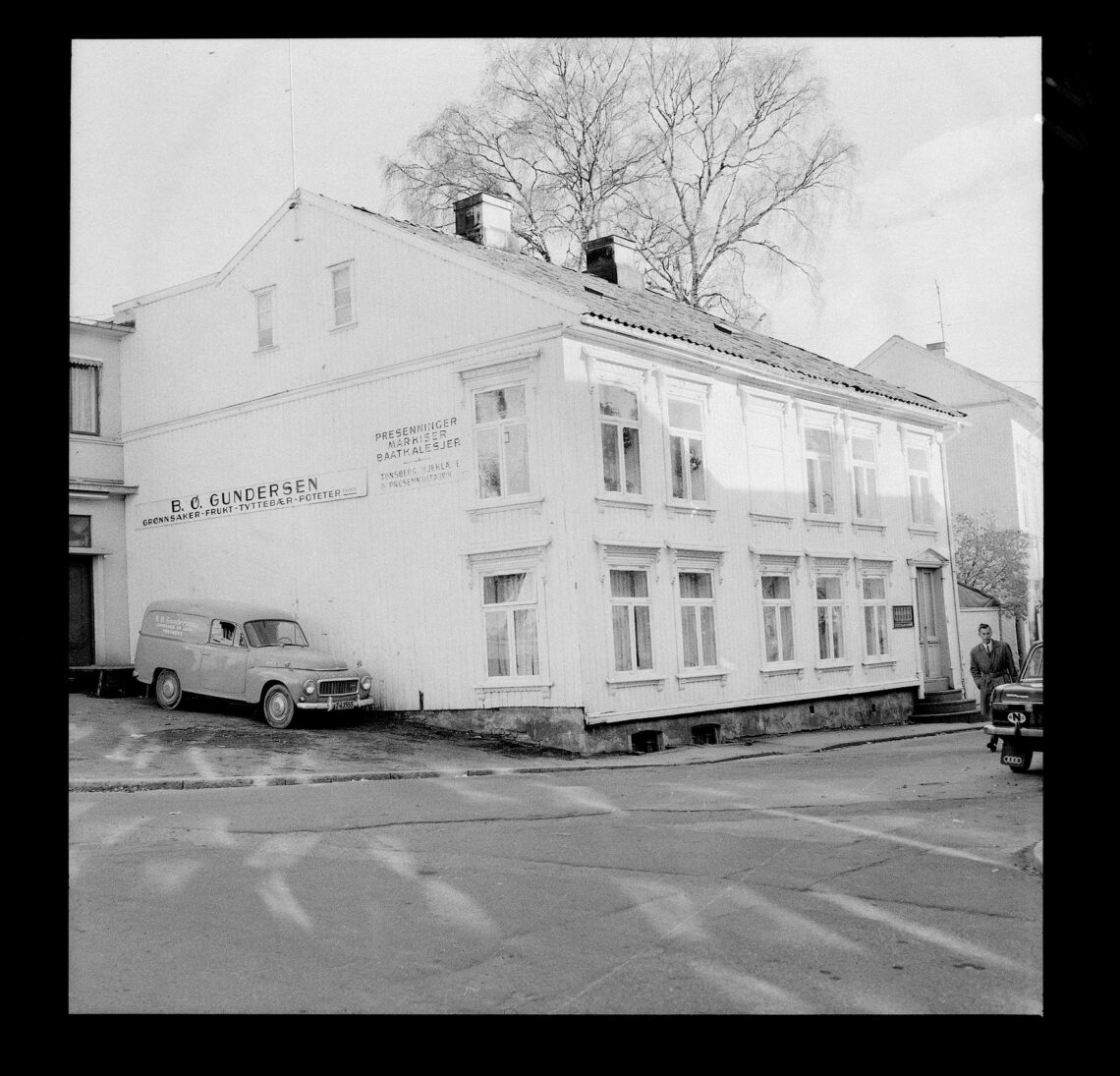 Øvre Langgate 29 i Tønsberg 1968.